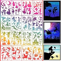 Fantasy stencils painting for sale  Delivered anywhere in USA 