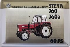 Blechschild steyr traktor gebraucht kaufen  Wird an jeden Ort in Deutschland