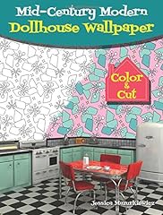 Mid-Century Modern Dollhouse Wallpaper: Color & Cut, used for sale  Delivered anywhere in Canada
