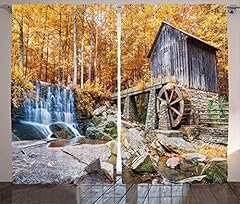 Ambesonne waterfall curtains for sale  Delivered anywhere in USA 