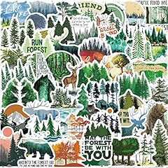 50pcs forest stickers for sale  Delivered anywhere in UK