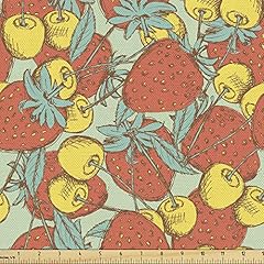 Ambesonne fruit fabric for sale  Delivered anywhere in USA 