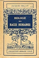 Biologie races humaines d'occasion  Livré partout en France