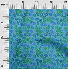 oneOone Cotton Cambric Teal Blue Fabric Batik Quilting for sale  Delivered anywhere in Canada