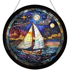 365cusgifts sailboat stained for sale  Delivered anywhere in USA 
