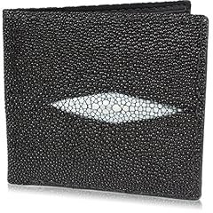 Genuine stingray bifold for sale  Delivered anywhere in USA 