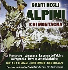 Canti degli alpini usato  Spedito ovunque in Italia 
