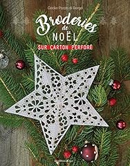 Broderies noël carton d'occasion  Livré partout en Belgiqu