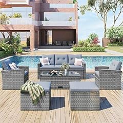Pieces wicker patio for sale  Delivered anywhere in USA 