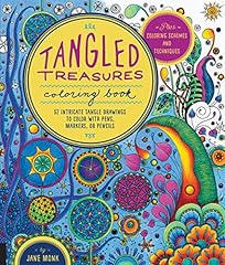 Tangled treasures coloring for sale  Delivered anywhere in USA 