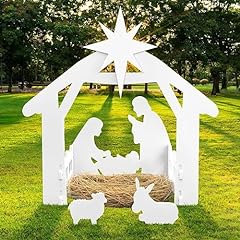 Jazipo large nativity for sale  Delivered anywhere in USA 