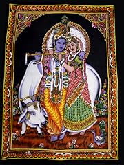 Krishna radha painting for sale  Delivered anywhere in USA 