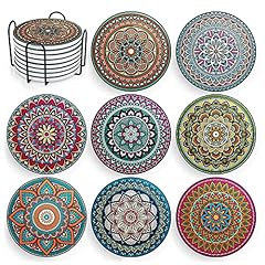 Mandala drink coasters for sale  Delivered anywhere in USA 