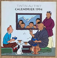 Calendrier 1994 tintin d'occasion  Livré partout en France