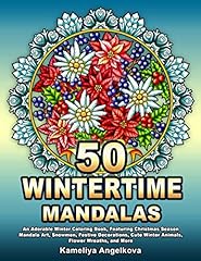 Wintertime mandalas adorable for sale  Delivered anywhere in USA 