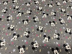 Tissu visages mickey d'occasion  Livré partout en France