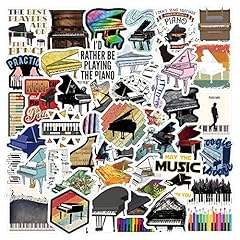 52pcs piano stickers for sale  Delivered anywhere in USA 