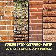 Vintage brick scrapbook for sale  Delivered anywhere in UK