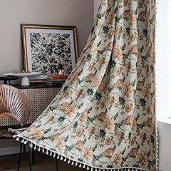 Floral curtains inch for sale  Delivered anywhere in USA 