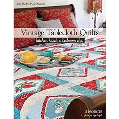 Vintage tablecloth quilts d'occasion  Livré partout en France