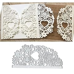 Lace wedding heart for sale  Delivered anywhere in UK