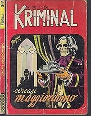 Kriminal n.361 corno usato  Spedito ovunque in Italia 