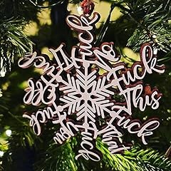 Christmas snowflakes ornament for sale  Delivered anywhere in USA 