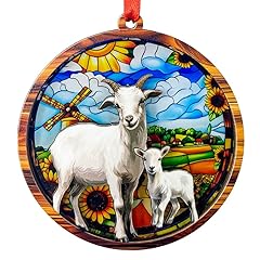 Goat christmas ornament for sale  Delivered anywhere in USA 
