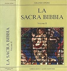 Sacra bibbia vol. usato  Spedito ovunque in Italia 