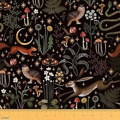 Cartoon mushroom fabric for sale  Delivered anywhere in UK