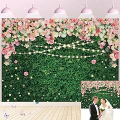 Flower greenery backdrop for sale  Delivered anywhere in UK