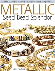 Metallic seed bead for sale  Delivered anywhere in UK