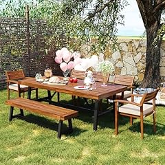 Piece outdoor dinning for sale  Delivered anywhere in USA 