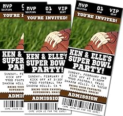 Superbowl party ticket for sale  Delivered anywhere in USA 