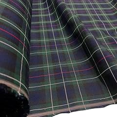 Fabrics viscose tartan for sale  Delivered anywhere in UK