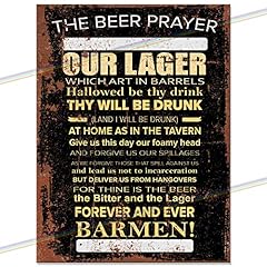 Beer prayer metal for sale  Delivered anywhere in UK