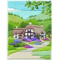 Derwentwater Designs Cottages Summer Long Stitch Kit for sale  Delivered anywhere in UK