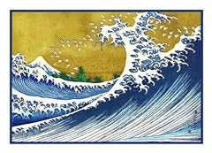 Colorized wave kanagawa for sale  Delivered anywhere in USA 