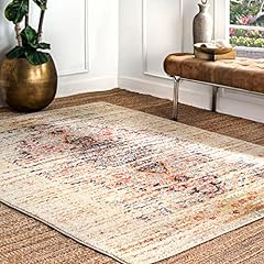 Nuloom distressed persian for sale  Delivered anywhere in USA 