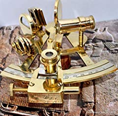 Solid brass sextant for sale  Delivered anywhere in Ireland