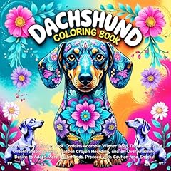 Dachshund coloring book for sale  Delivered anywhere in UK