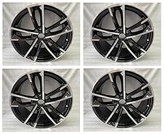 4pc wheels black for sale  Delivered anywhere in USA 