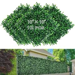 12pcs artificial boxwood for sale  Delivered anywhere in USA 