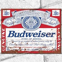 Budweiser logo metal for sale  Delivered anywhere in UK