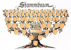 Schmuckbild stammbaum kunstdru gebraucht kaufen  Wird an jeden Ort in Deutschland