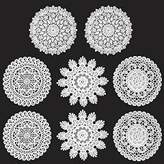 Centrini rotondi pizzo usato Centrini rotondi pizzo usato  Spedito ovunque in Italia