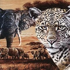 Pack napkins safari for sale  Delivered anywhere in UK