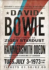 David bowie poster for sale  Delivered anywhere in UK