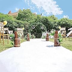 White wedding aisle for sale  Delivered anywhere in UK