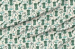 Spoonflower fabric tropical for sale  Delivered anywhere in USA 